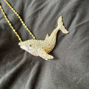 Betsey Johnson Whale Necklace